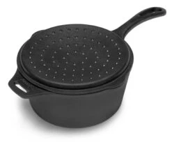 Petromax Gusseiserne Kasserolle Mit Deckel Kr2 13 Petromax Gusseiserne Kasserolle Mit Deckel Kr2 -Camping Geschäft Petromax Kasserolle kr2 mit Abtropfnoppen