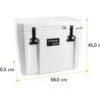 Petromax Kühlbox 25 Liter Alpenweiß - Grillfürst DEAL Inkl. Sitzkissen, Haft-Unterlage Und Einsatzkorb 2 Petromax Kühlbox 25 Liter Alpenweiß - Grillfürst DEAL Inkl. Sitzkissen, Haft-Unterlage Und Einsatzkorb -Camping Geschäft Petromax Kuehlbox kx25 weiss Abmessungen aussen