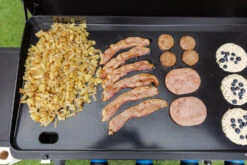 Pit Boss Plancha Grill Ultimate Plancha 4-Brenner - Mit Untergestell -Camping Geschäft Pit Boss Planchagrill 4 Brenner Fruehstueck zubereiten