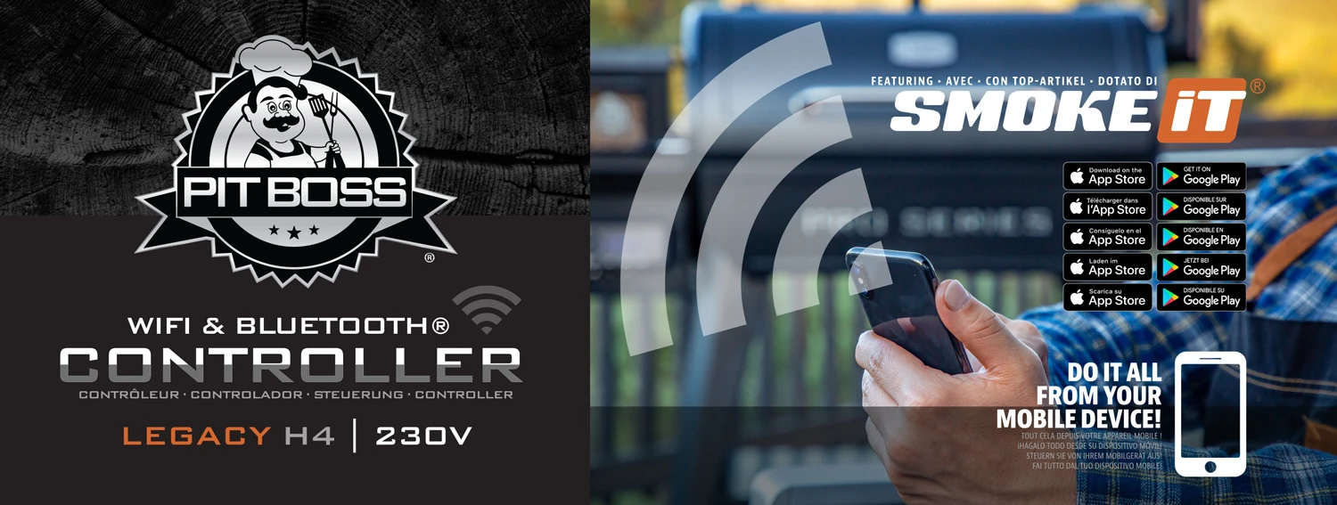 Pit Boss Wifi Control Board Für Pelletgrill Navigator 850 / 1150 3 Pit Boss Wifi Control Board Für Pelletgrill Navigator 850 / 1150