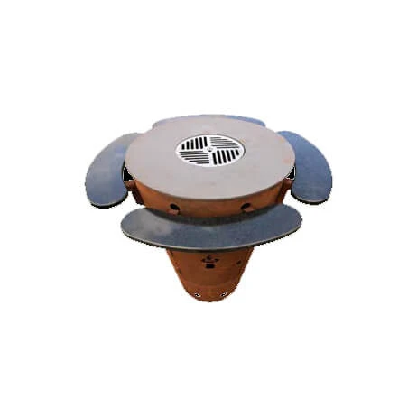 Remundi Ablage Für Feuerstelle Caesar, Granit 3 Remundi Ablage Für Feuerstelle Caesar, Granit