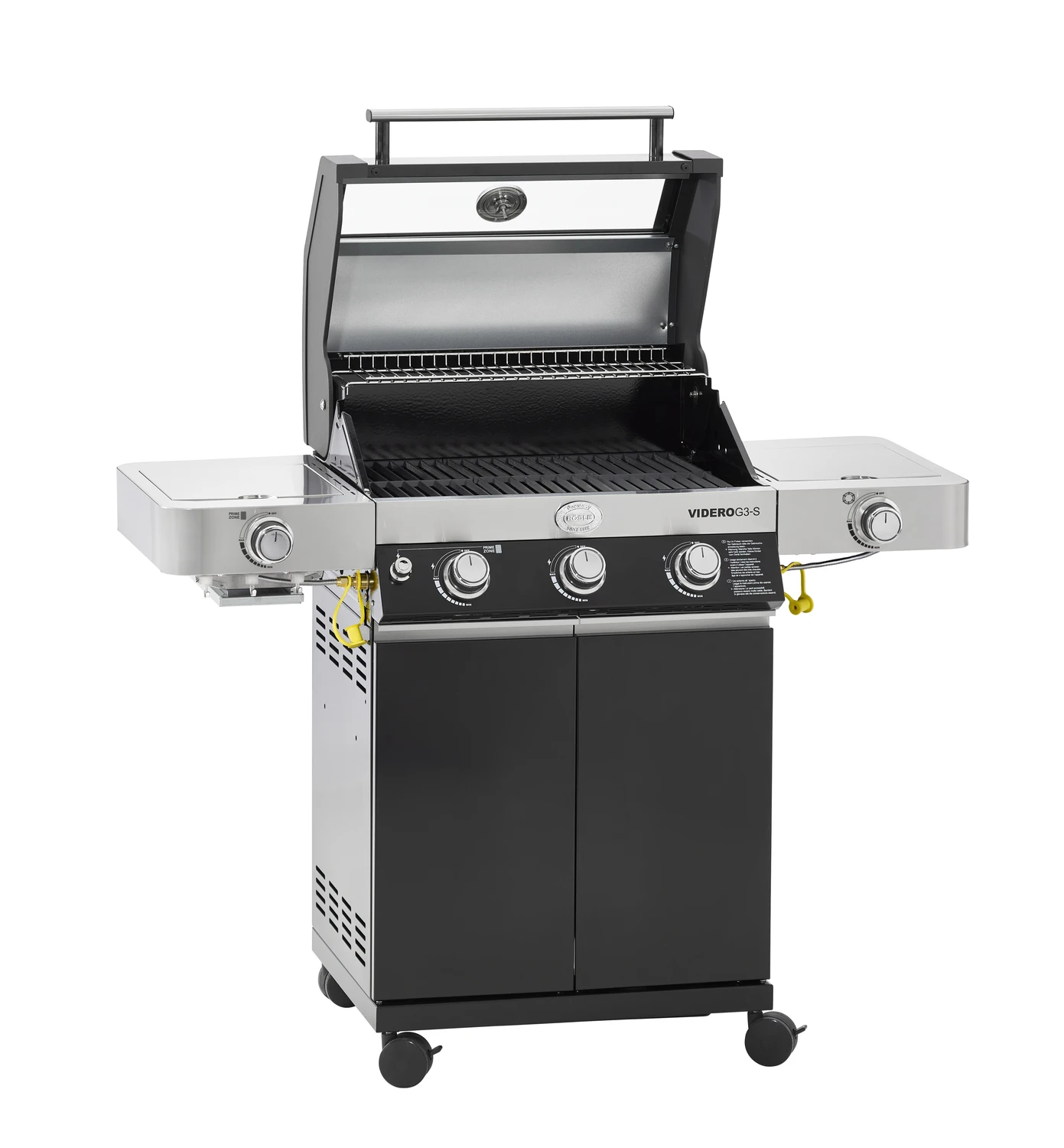 Rösle Gasgrill Videro G3-S VARIO+ Schwarz - Modell 2023 - X-DEAL Inkl. Abdeckhaube Und Grillplatte 7 Rösle Gasgrill Videro G3-S VARIO+ Schwarz - Modell 2023 - X-DEAL Inkl. Abdeckhaube Und Grillplatte – Bild 5