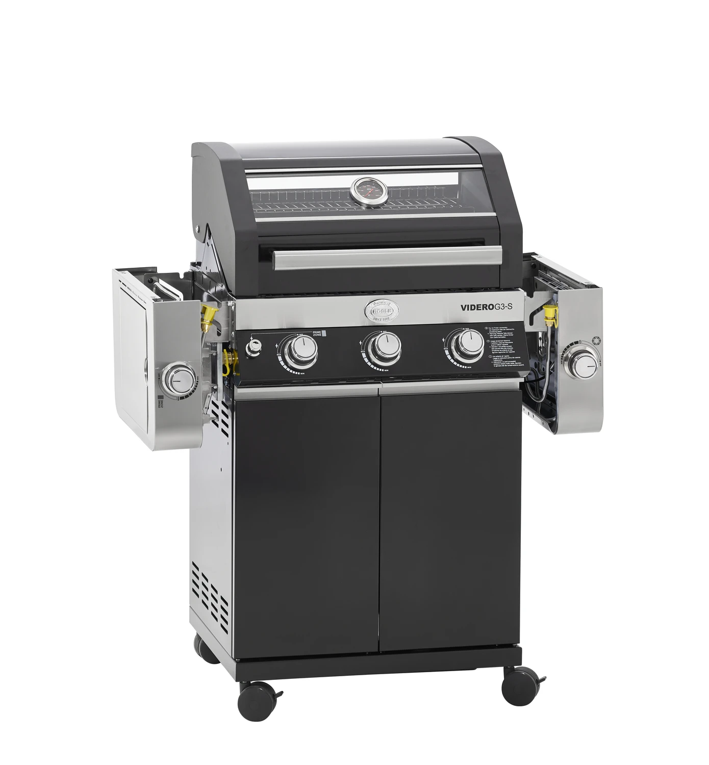 Rösle Gasgrill Videro G3-S VARIO+ Schwarz - Modell 2023 - X-DEAL Inkl. Abdeckhaube Und Grillplatte 9 Rösle Gasgrill Videro G3-S VARIO+ Schwarz - Modell 2023 - X-DEAL Inkl. Abdeckhaube Und Grillplatte – Bild 7