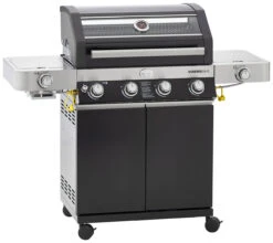 Rösle Gasgrill Videro G4-S VARIO+ Schwarz - Modell 2023 - X-DEAL Inkl. Abdeckhaube Und Grillplatte