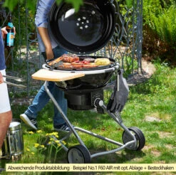 Rösle Holzkohlegrill Kugelgrill No.1 F50 Air 13 Rösle Holzkohlegrill Kugelgrill No.1 F50 Air -Camping Geschäft Roesle Kugelgrill No1 AIR Mood Beispiel F60