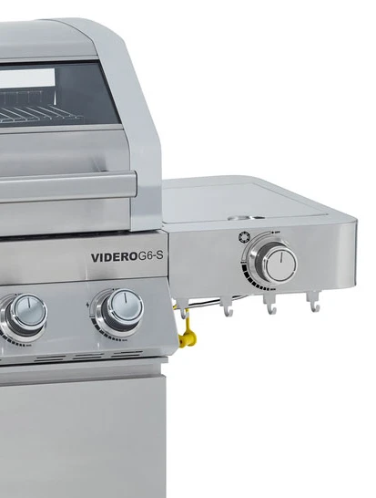 Rösle Edelstahl Gasgrill Videro G6-S VARIO+ - Limited Edition Modell 2023 - X-DEAL Inkl. Abdeckhaube, Grillplatte Und Drehspieß 8 Rösle Edelstahl Gasgrill Videro G6-S VARIO+ - Limited Edition Modell 2023 - X-DEAL Inkl. Abdeckhaube, Grillplatte Und Drehspieß – Bild 6