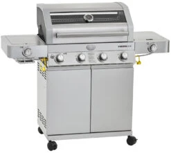 Rösle Edelstahl Gasgrill Videro G4-S VARIO+ - Limited Edition Modell 2023 - SMART Deal Inkl. Grillfürst Grill Control + Abdeckhaube Und Grillplatte
