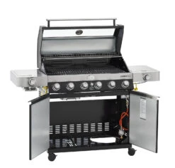 Rösle Gasgrill Videro G6-S VARIO+ - Modell 2023 - X-DEAL Inkl. Abdeckhaube Und Grillplatte -Camping Geschäft Roesle Videro G6 S Vario schwarz 25527 Unterschrank 3