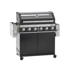 Rösle Gasgrill Videro G6-S VARIO+ Schwarz - Modell 2023 - SMART Deal Inkl. Grillfürst Grill Control -Camping Geschäft Roesle Videro G6 S Vario schwarz 25527 klappbar 4
