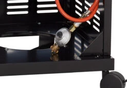 Rösle Gasgrill Videro G4 Schwarz - Modell 2023 Inkl. Abdeckhaube -Camping Geschäft Roesle Videro Gasgrill Schlauchbruchsicherung 1