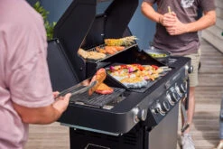 Rösle Gasgrill Videro Pro G3-S Vario+ Mattschwarz - Modell 2023 -Camping Geschäft Roesle Videro Pro G3 S Gasgrill Seitenkocher Primezone
