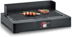 Severin Elektro Tischgrill Mit Grillplatte - 2.200 Watt -Camping Geschäft Severin Elektro Tischgrill PG8567 Grillgut