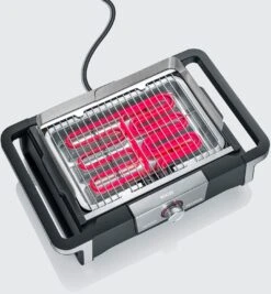 Severin Elektro Tischgrill SENOA Boost - Boost Zone 500°C - 3.000 W -Camping Geschäft Severin Senoa boost s PG8113 boostzone