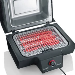 Severin Elektrogrill SEVO Smart Control GT - Boost Zone 500°C - Mit Deckel - 3.000 W -Camping Geschäft Severin Sevo Smart Control GT PG8138 Boostzone
