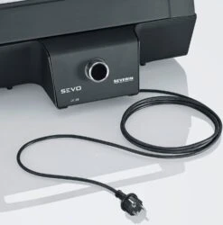 Severin Elektrogrill SEVO Smart Control GT - Boost Zone 500°C - Mit Deckel - 3.000 W -Camping Geschäft Severin Sevo Smart Control GT PG8138 Zuleitung