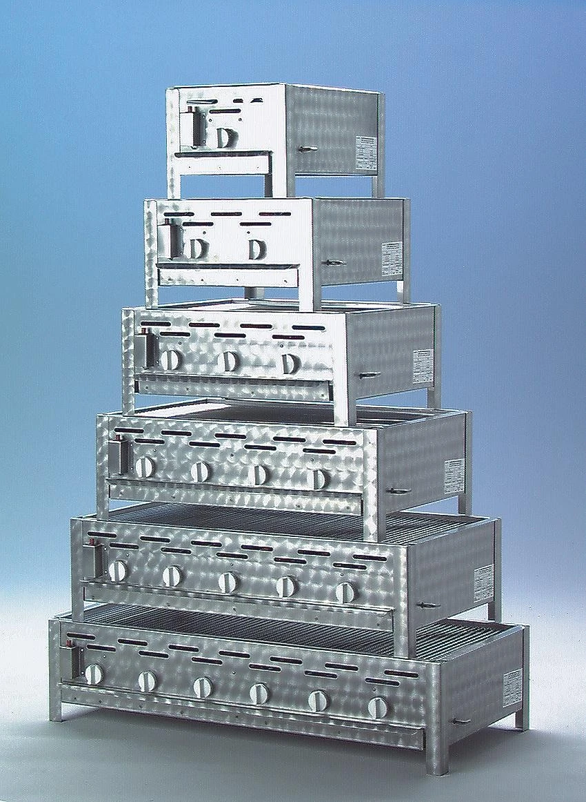 TGO 4-Brenner Gastrobräter / Gasbräter Mit Stahlpfanne 3 TGO 4-Brenner Gastrobräter / Gasbräter Mit Stahlpfanne