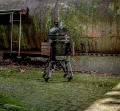 The Bastard Keramikgrill Classic Medium - Complete - Schwarz Glänzend - Modell 2023 -Camping Geschäft The Bastard Classic Medium Complete Keramikgrill