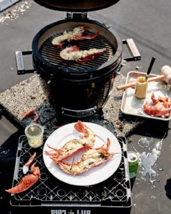 The Bastard Keramikgrill Classic Small - Schwarz Glänzend - Modell 2023 -Camping Geschäft The Bastard Classic Small Keramikgrill