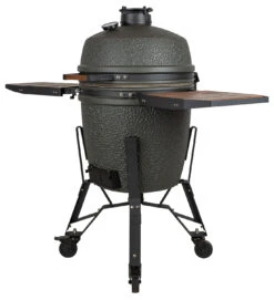 The Bastard Keramikgrill VX Large - Complete - Schwarz Matt - Modell 2023 -Camping Geschäft The Bastard Keramikgrill VX Large Komplett seitlich