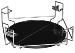 The Bastard Keramikgrill Urban Large - Complete - Schwarz Matt - Modell 2023 23 The Bastard Keramikgrill Urban Large - Complete - Schwarz Matt - Modell 2023 -Camping Geschäft The Bastard Multilevel Cooking System Large Plate Setter 1
