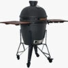 The Bastard Keramikgrill Urban Large - Complete - Schwarz Matt - Modell 2023 -Camping Geschäft The Bastard Urban Large Keramikgrill seitlich