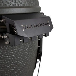 The Bastard Keramikgrill VX Large - Complete - Schwarz Matt - Modell 2023 -Camping Geschäft The Bastard VX Large Detail Deckelschanier 1