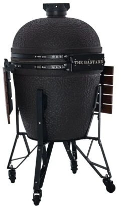The Bastard Keramikgrill Urban XL - Complete - Schwarz Matt - Modell 2023 15 The Bastard Keramikgrill Urban XL - Complete - Schwarz Matt - Modell 2023 -Camping Geschäft The Bastard XL Urban Keramikgrill BU210 Seitentisch abgeklappt