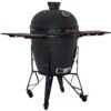 The Bastard Keramikgrill Urban XL - Complete - Schwarz Matt - Modell 2023 -Camping Geschäft The Bastard XL Urban Keramikgrill seitlich BU210