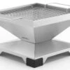 Thüros T2 Holzkohle Tischgrill Edelstahl 35x35 Cm -Camping Geschäft Thueros T2 Tischgrill 35x35cm TTE35