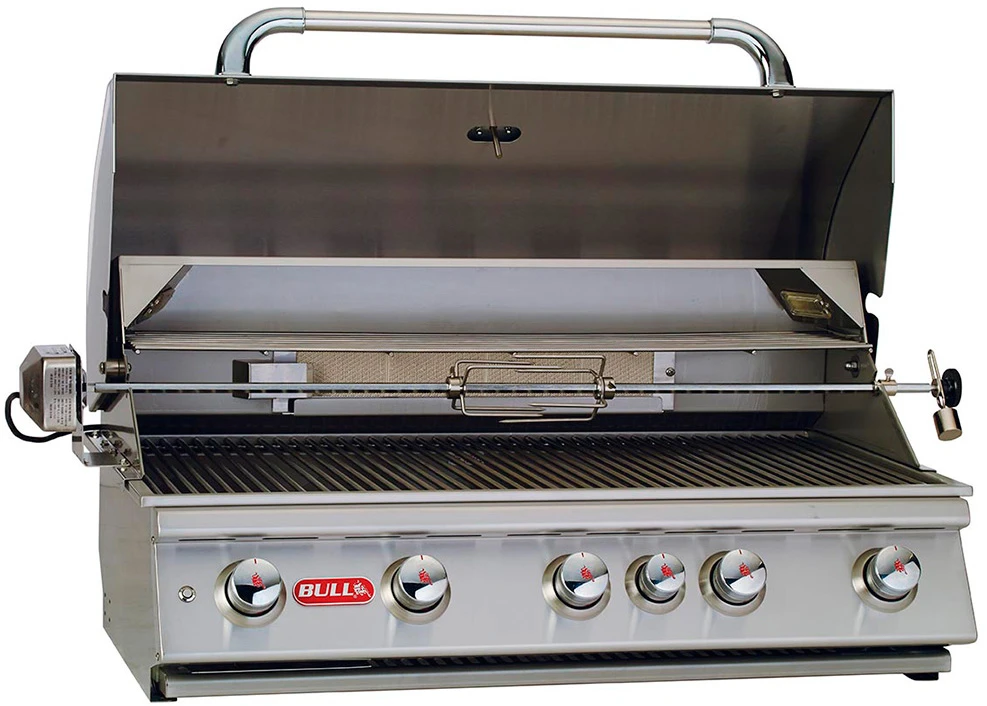 BULL Brahma Gasgrill - Einbaugrill Mit Backburner Und Rotisserie 3 BULL Brahma Gasgrill - Einbaugrill Mit Backburner Und Rotisserie