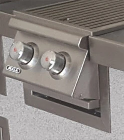 BULL Einbau Blende Seitenbrenner Double / Edelstahl