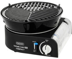 CADAC Camping Gasgrill Safari Chef 30 Compact - Kartuschenbetrieb -Camping Geschäft cadac safari chef 30 gasgrill 6525L1 10 UN 1