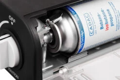 CADAC Camping Gasgrill Safari Chef 30 Compact Lite - Kartuschenbetrieb -Camping Geschäft cadac safari chef 30 gasgrill detail kartusche