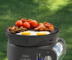 CADAC Camping Gasgrill Safari Chef 30 Compact - Kartuschenbetrieb -Camping Geschäft cadac safari chef 30 gasgrill plancha