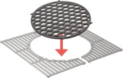 Enders Switch Grid Einsatz: Sear Grate Gusseisenrost -Camping Geschäft enders switch grid sear grate einsatz gusseisen 7791