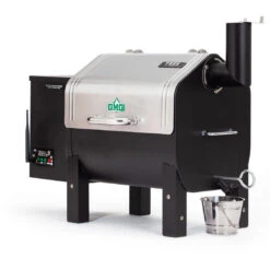 GMG Pelletgrill Trek Mit WiFi Steuerung -Camping Geschäft gmg trek pelletgrill seitlich