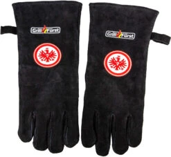Grillfürst Grillhandschuhe Leder - Eintracht Frankfurt Edition (Paar) -Camping Geschäft grillfuerst grillhandschuhe eintracht 16 090 SGE