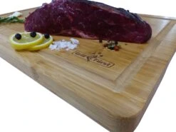 Grillfürst Bambus Schneidebrett Groß 50 X 30 Cm Bambus -Camping Geschäft grillfuerst schneidbrett gross