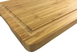 Grillfürst Schneidebrett Klein 39 X 26 Cm Bambus -Camping Geschäft grillfuerst schneidebrett klein saftrinne