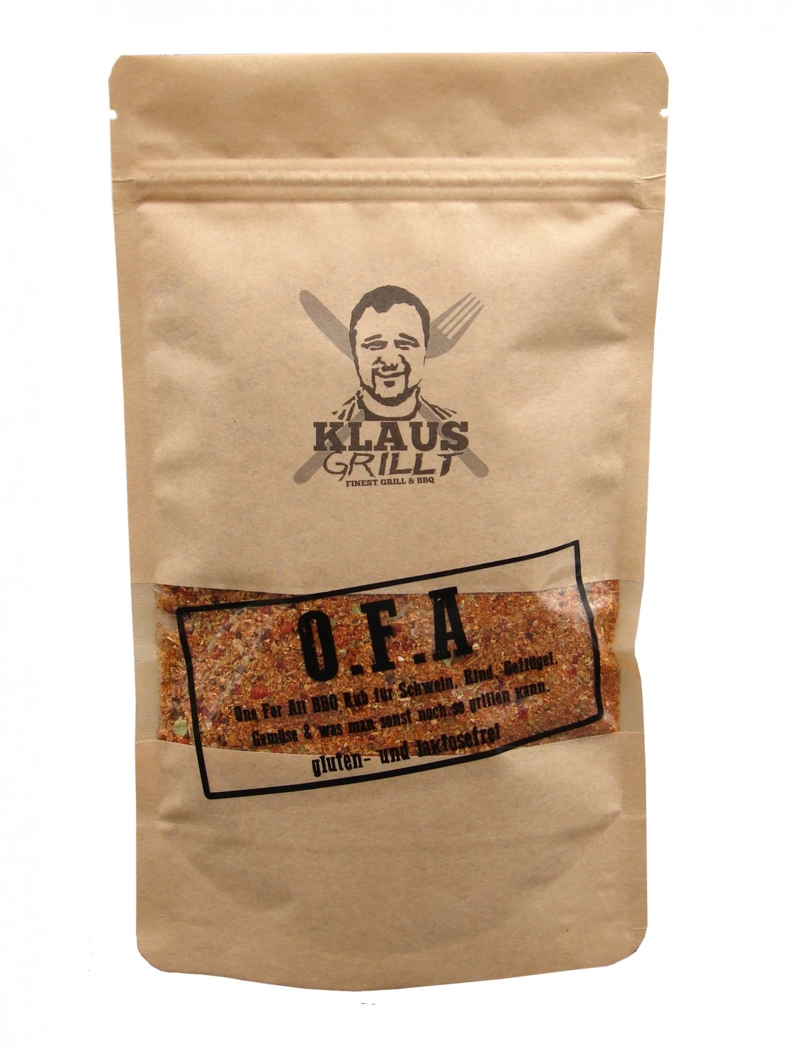 O.F.A Rub 250 G Beutel By Klaus Grillt 3 O.F.A Rub 250 G Beutel By Klaus Grillt