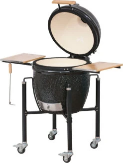 Monolith Grill Basic - MIT Gestell Und Seitentischen -Camping Geschäft monolith classic basic offen 201000 black