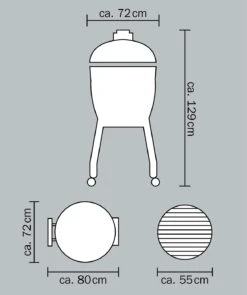Monolith Grill LeChef Red Mit Gestell Und Seitentischen MG23R - Set - Auslaufmodell 36 Monolith Grill LeChef Red Mit Gestell Und Seitentischen MG23R - Set - Auslaufmodell -Camping Geschäft monolith lechef abmessungen ohne ablagen
