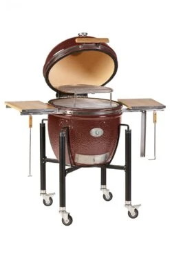 Monolith Grill LeChef Red Mit Gestell Und Seitentischen MG23R - Set - Auslaufmodell 22 Monolith Grill LeChef Red Mit Gestell Und Seitentischen MG23R - Set - Auslaufmodell -Camping Geschäft monolith lechef gestell geoeffnet 201030