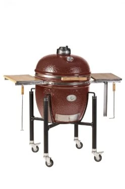 Monolith Grill LeChef Red Mit Gestell Und Seitentischen MG23R - Set - Auslaufmodell 21 Monolith Grill LeChef Red Mit Gestell Und Seitentischen MG23R - Set - Auslaufmodell -Camping Geschäft monolith lechef gestell seitlich 201030