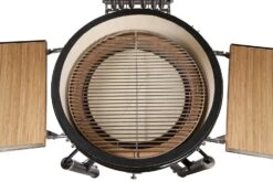 Monolith Grill LeChef Red Mit Gestell Und Seitentischen MG23R - Set - Auslaufmodell 33 Monolith Grill LeChef Red Mit Gestell Und Seitentischen MG23R - Set - Auslaufmodell -Camping Geschäft monolith lechef innenaufbau 201030 black