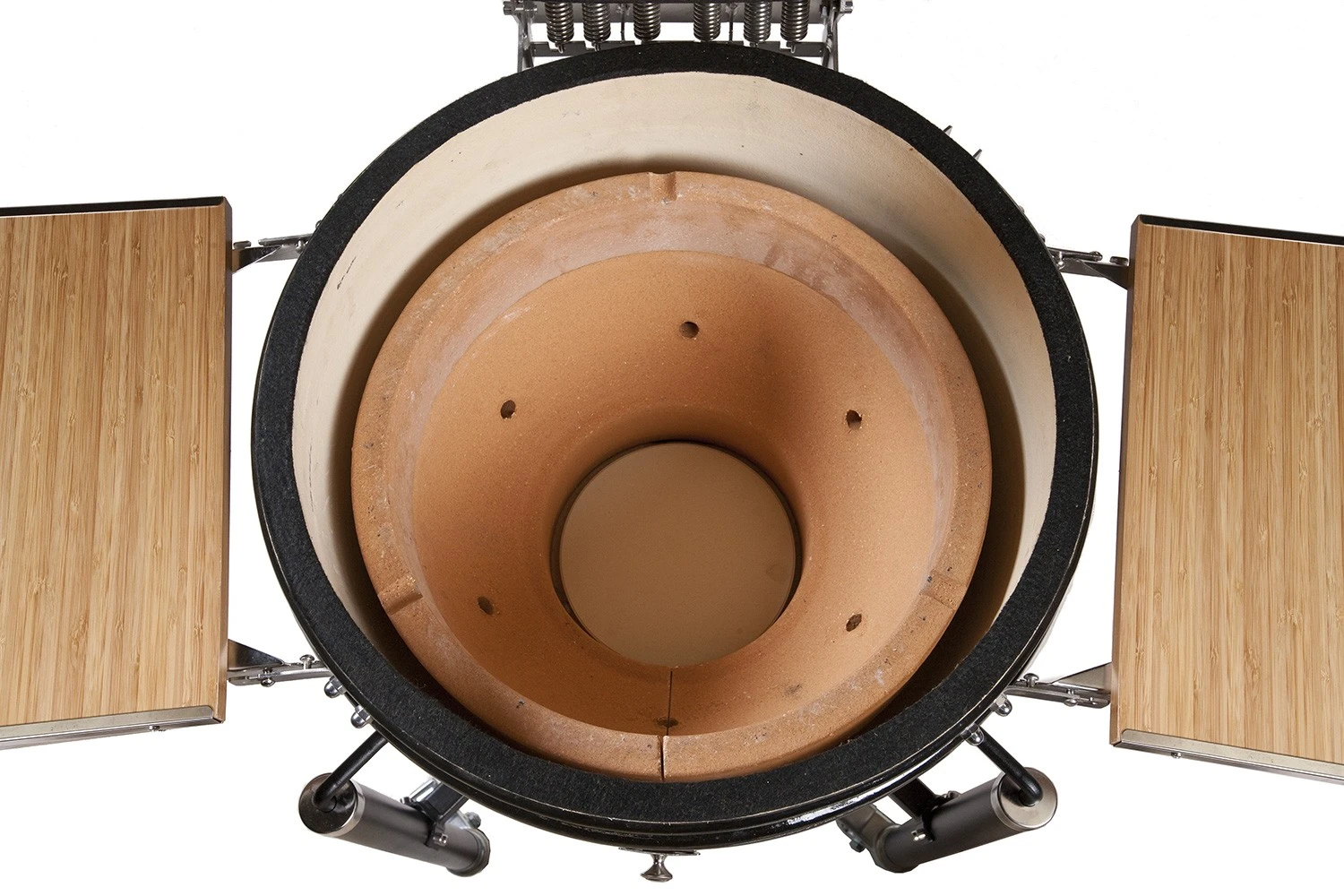 Monolith Grill LeChef Red Mit Gestell Und Seitentischen MG23R - Set - Auslaufmodell 9 Monolith Grill LeChef Red Mit Gestell Und Seitentischen MG23R - Set - Auslaufmodell – Bild 7