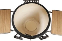 Monolith Grill LeChef Red Mit Gestell Und Seitentischen MG23R - Set - Auslaufmodell 25 Monolith Grill LeChef Red Mit Gestell Und Seitentischen MG23R - Set - Auslaufmodell -Camping Geschäft monolith lechef korpus innen 201030