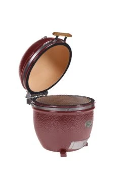 Monolith Grill LeChef Red Ohne Gestell Und Seitentische MG23RNC - Set -Camping Geschäft monolith lechef seitlich offen 201031 red