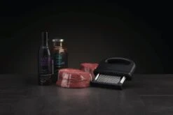 Napoleon "Der Fleischzartmacher" Perforator / Steaker 6 Napoleon "Der Fleischzartmacher" Perforator / Steaker -Camping Geschäft napoleon fleischperforator anwendung mit steaks 02