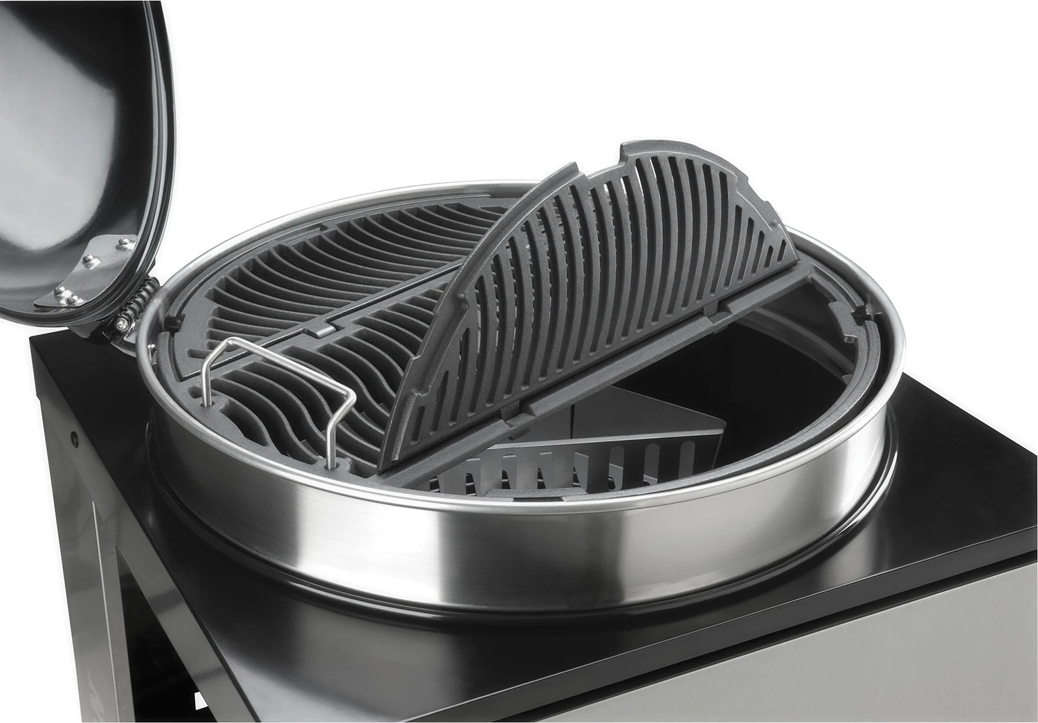 Napoleon Holzkohlegrill Kugelgrill Ø 57cm Im Rollwagen Mit Gussrost Und Deckelscharnier PRO22K-Cart-2 10 Napoleon Holzkohlegrill Kugelgrill Ø 57cm Im Rollwagen Mit Gussrost Und Deckelscharnier PRO22K-Cart-2 – Bild 8